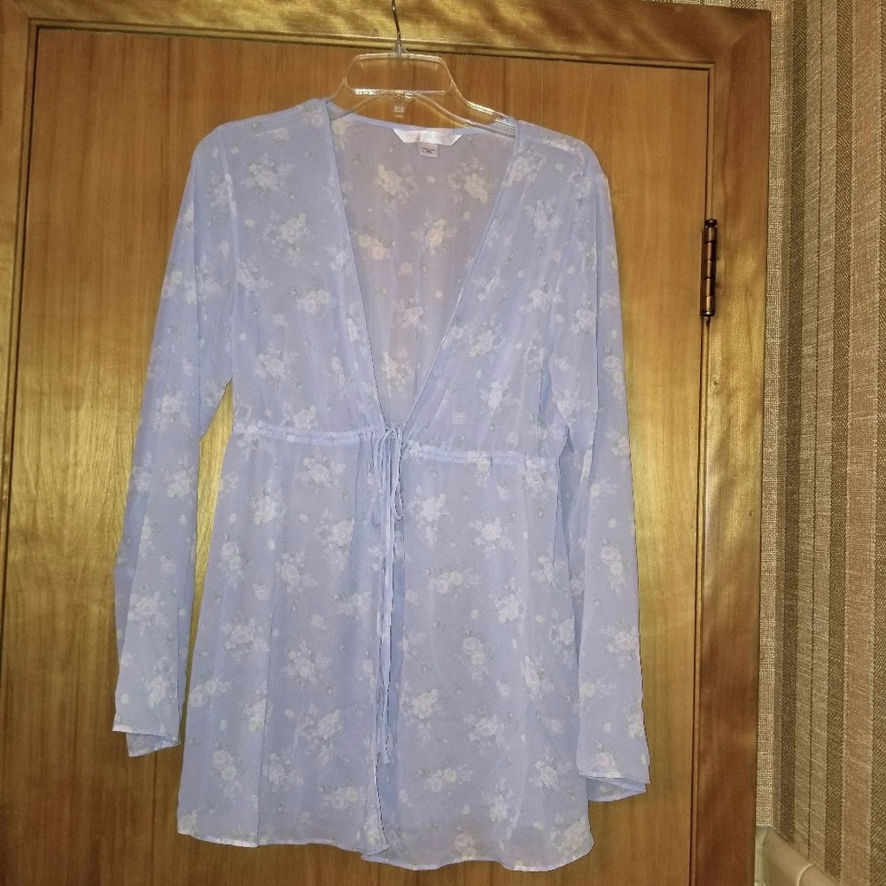 Victoria's Secrets vintage robe sheer